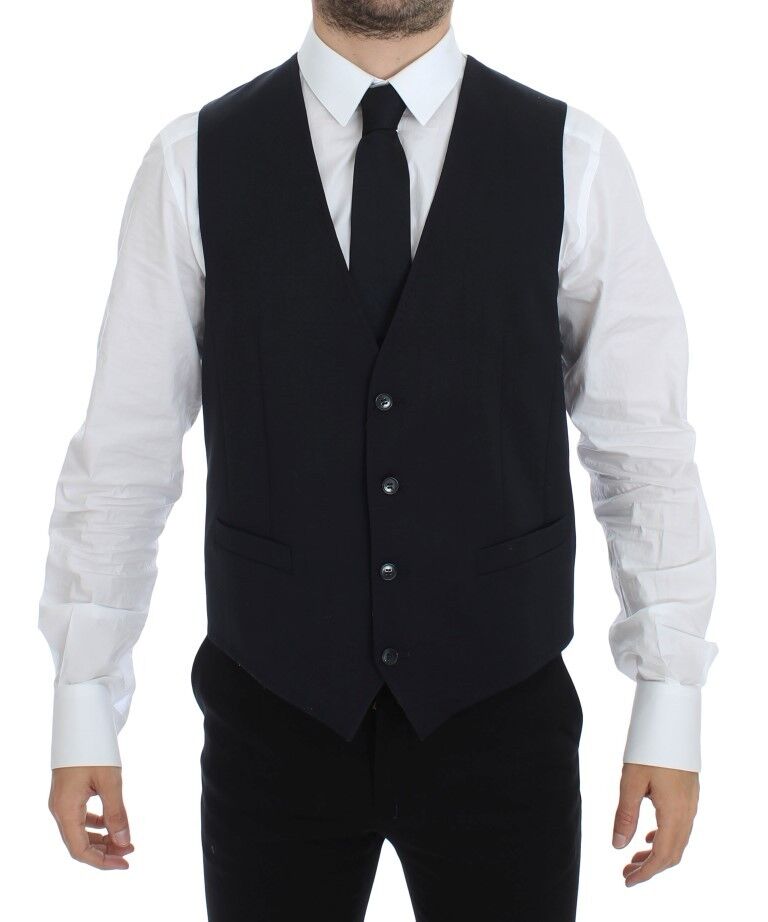 Dolce & Gabbana waistcoats for men in gray, product view 1