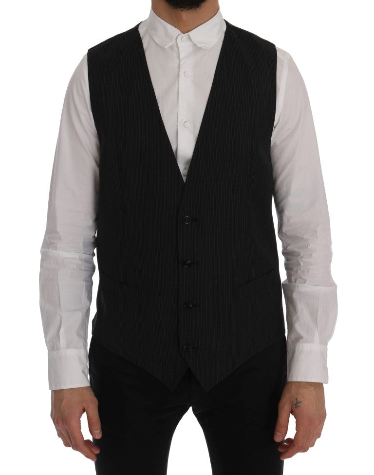 Dolce & Gabbana waistcoats for men in gray, product view 1
