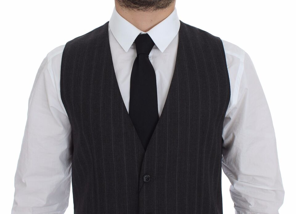 Dolce & Gabbana waistcoats for men in gray, product view 2