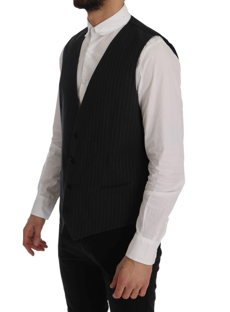 Dolce & Gabbana waistcoats for men in gray, product view 2