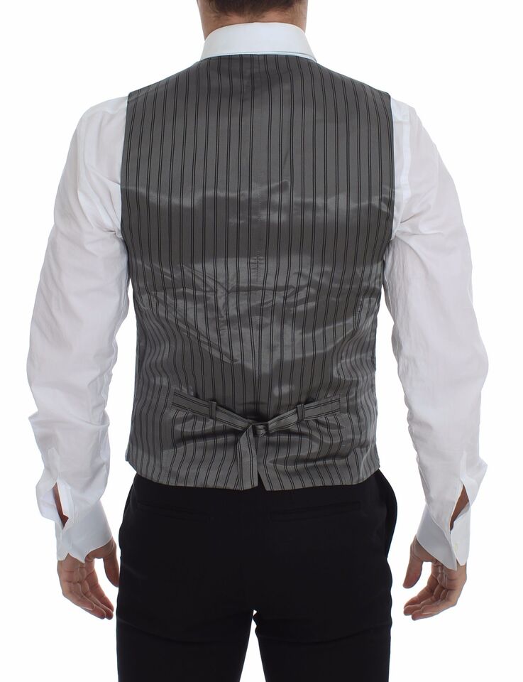 Dolce & Gabbana waistcoats for men in gray, product view 3
