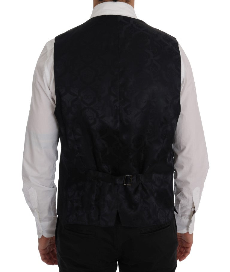 Dolce & Gabbana waistcoats for men in gray, product view 3