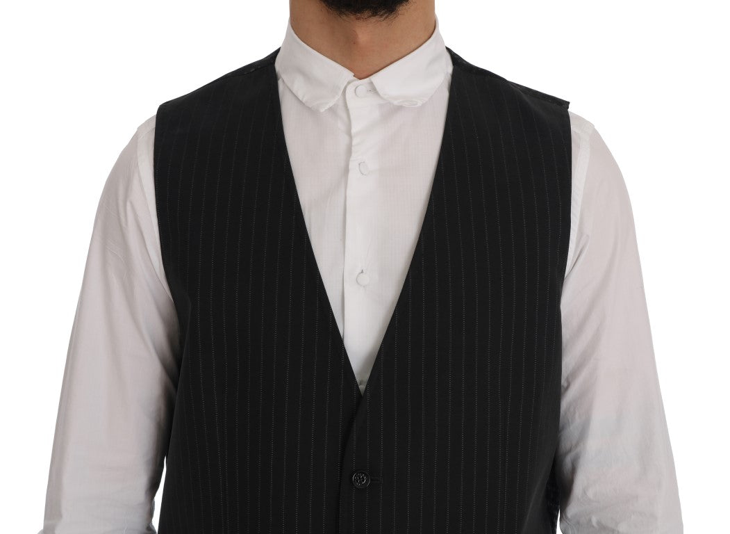 Dolce & Gabbana waistcoats for men in gray, product view 4