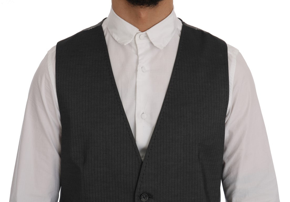 Dolce & Gabbana waistcoats for men in gray, product view 4