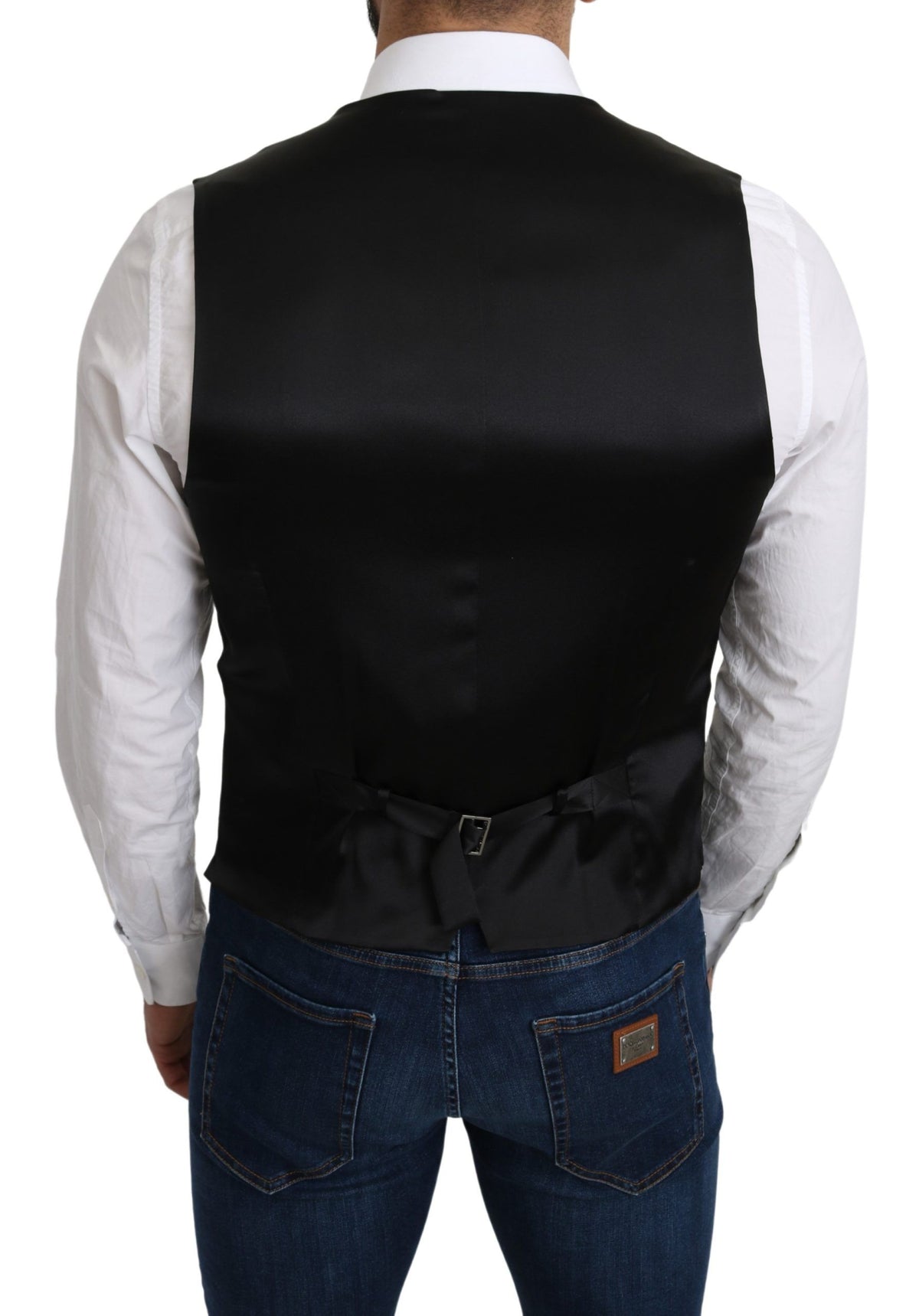 Dolce & Gabbana waistcoats for men in gray, product view 4