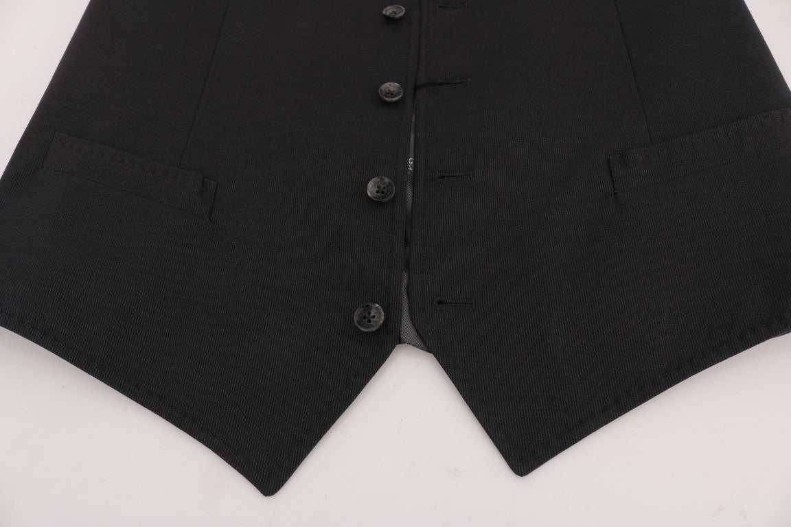 Dolce & Gabbana waistcoats for men in gray, product view 5