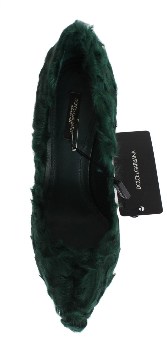 Dolce & Gabbana high heel for women in green, product view 4