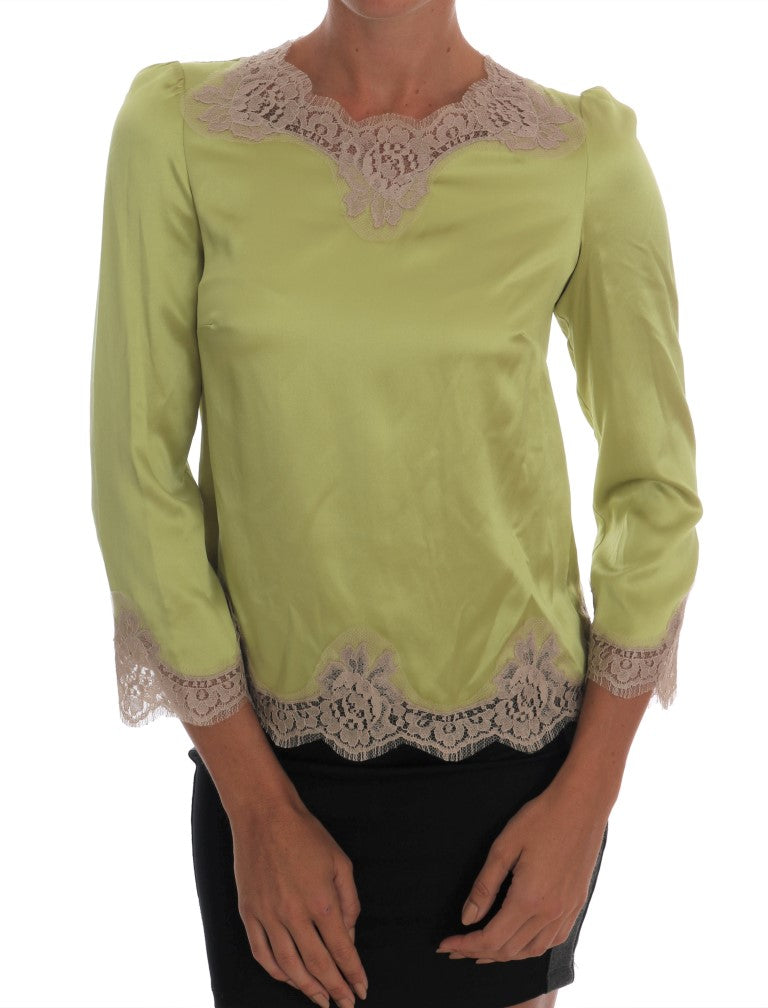 Dolce & Gabbana long sleeve for women in green, product view 1