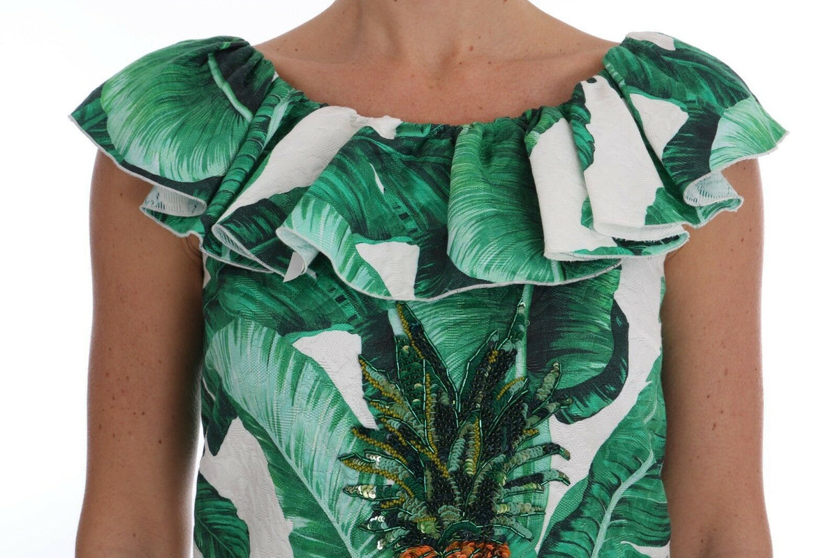 Dolce & Gabbana t-shirts for women in green, product view 4