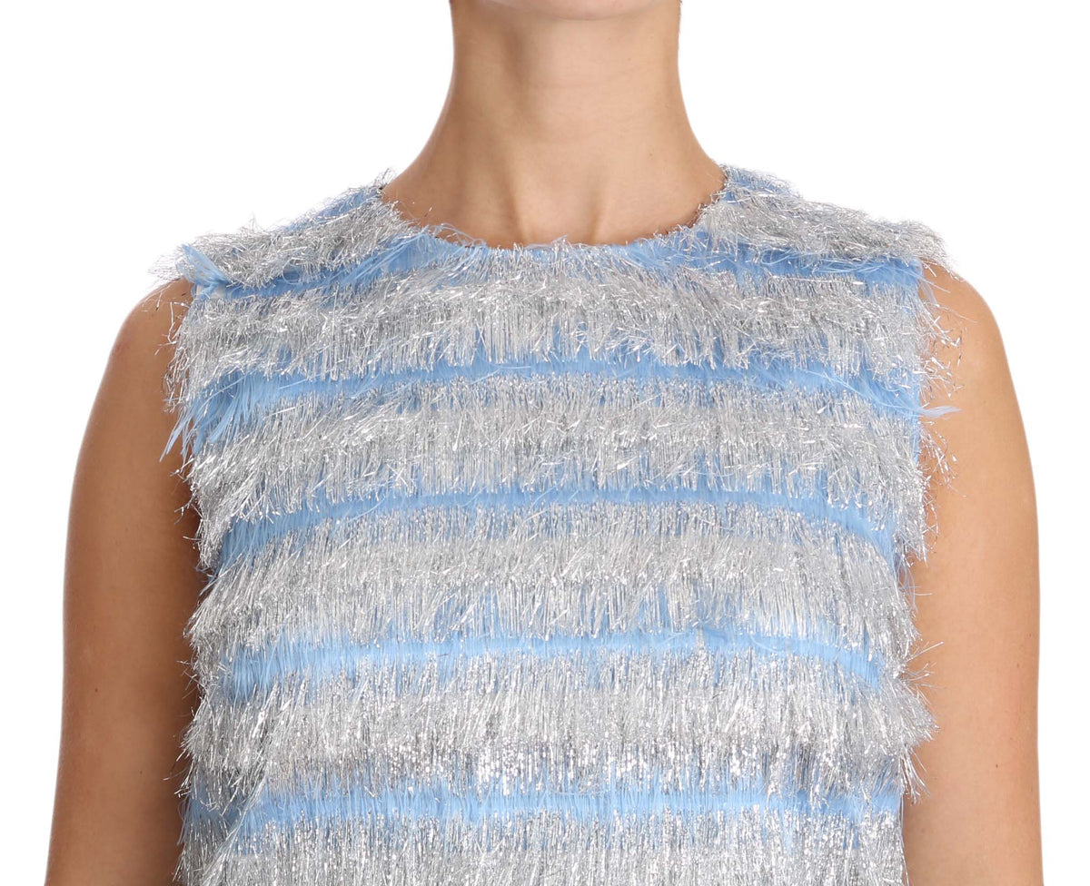 Dolce & Gabbana sleeveless for women in light blue, product view 3