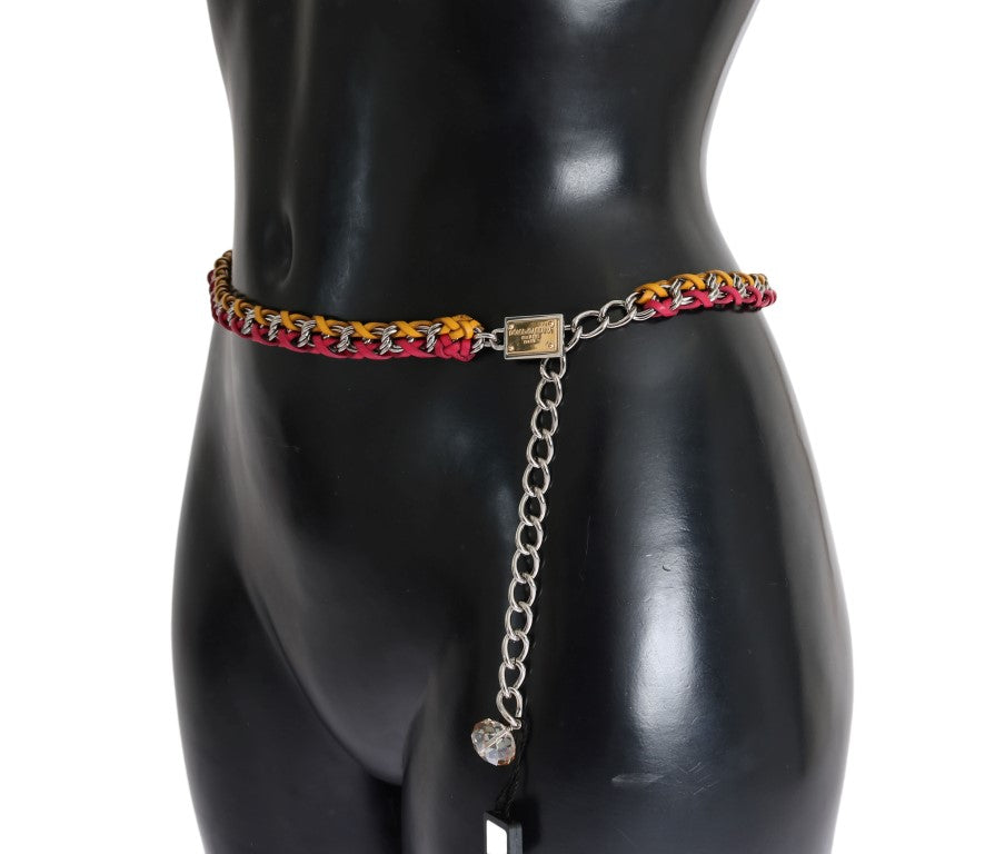 Dolce & Gabbana thin belts for women in multicolor, product view 2