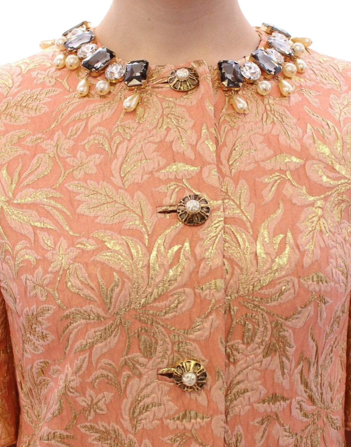 Dolce & Gabbana coats for women in pink, product view 6