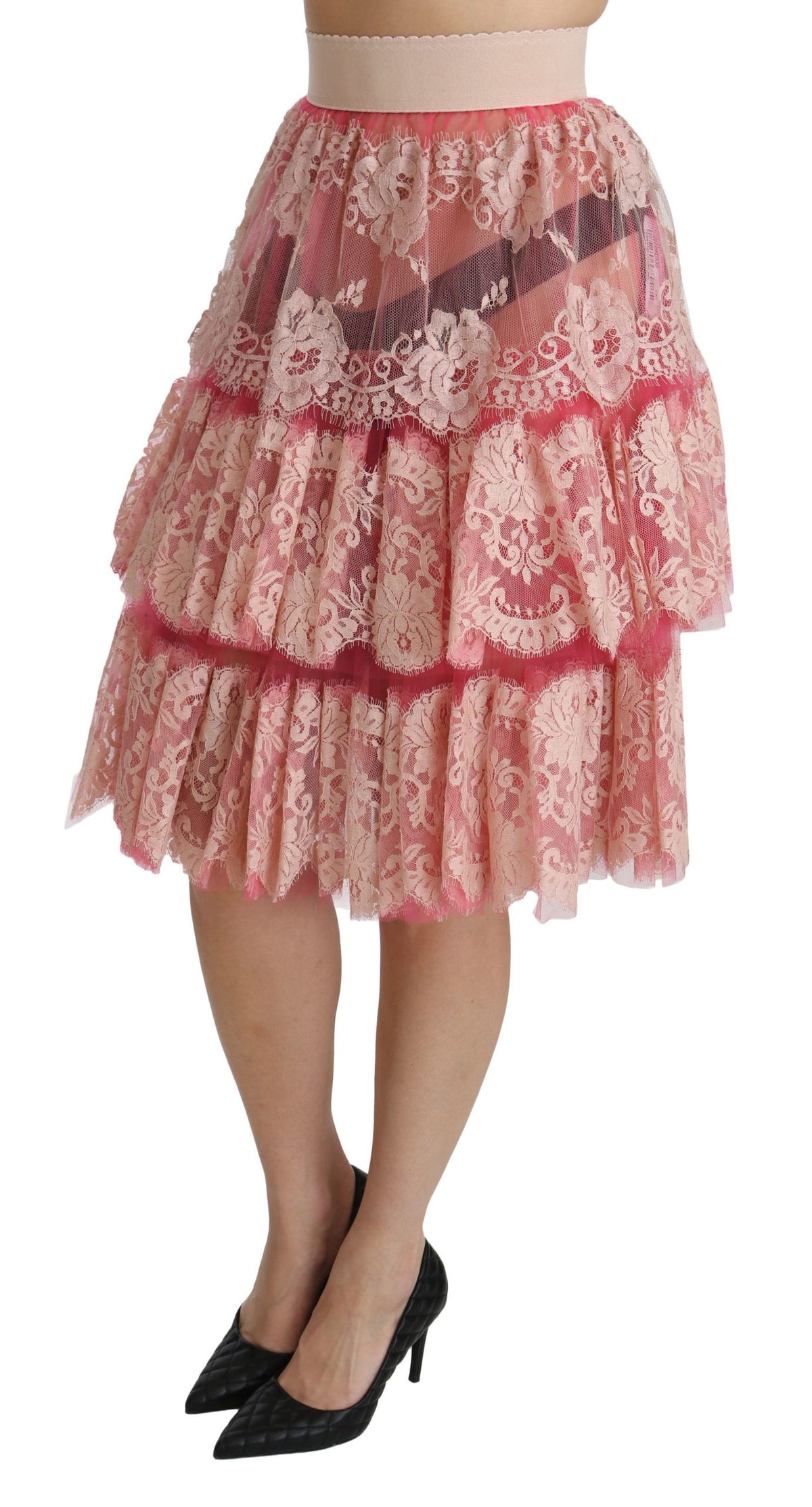 Dolce & Gabbana midi for women in pink, product view 3