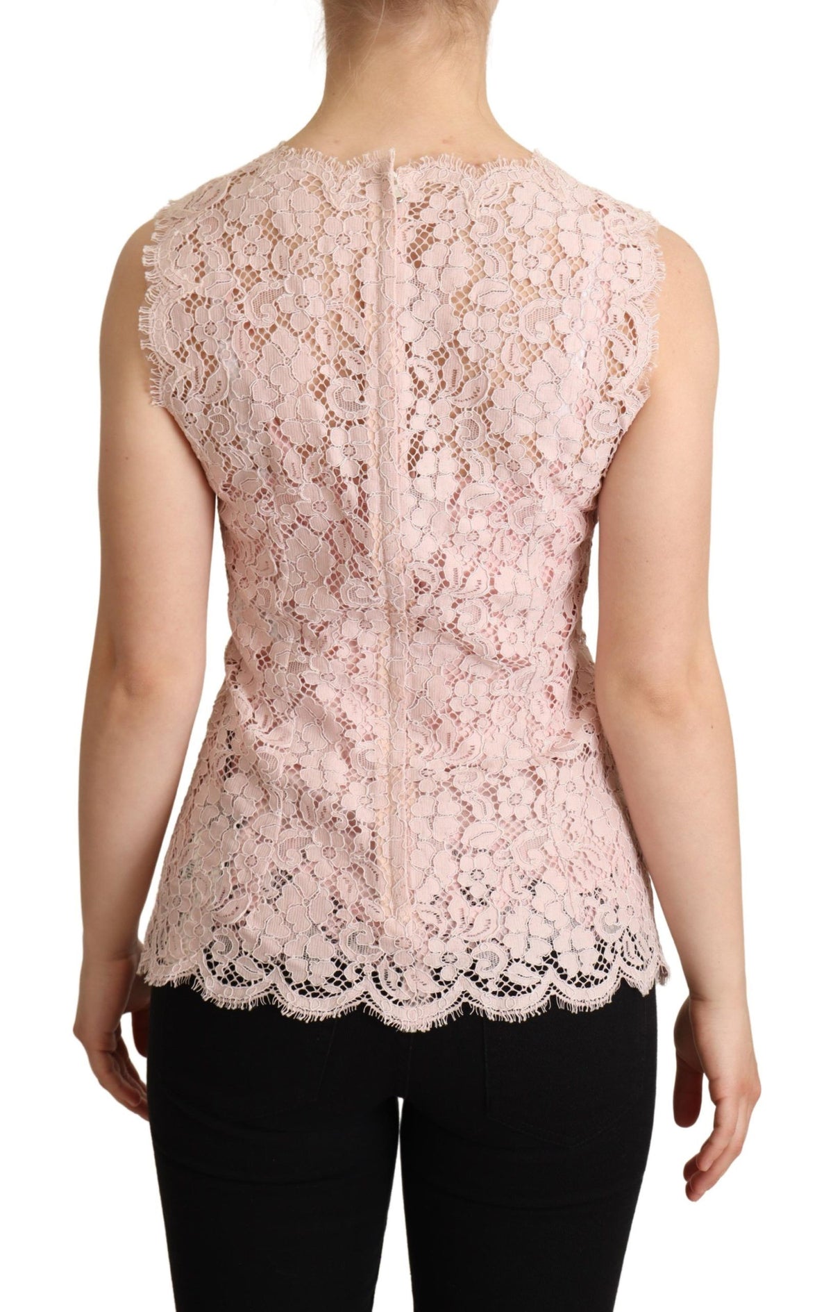 Dolce & Gabbana sleeveless for women in pink, product view 3