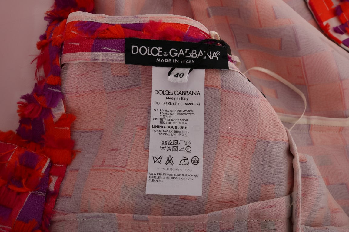 Dolce & Gabbana sleeveless for women in pink, product view 8
