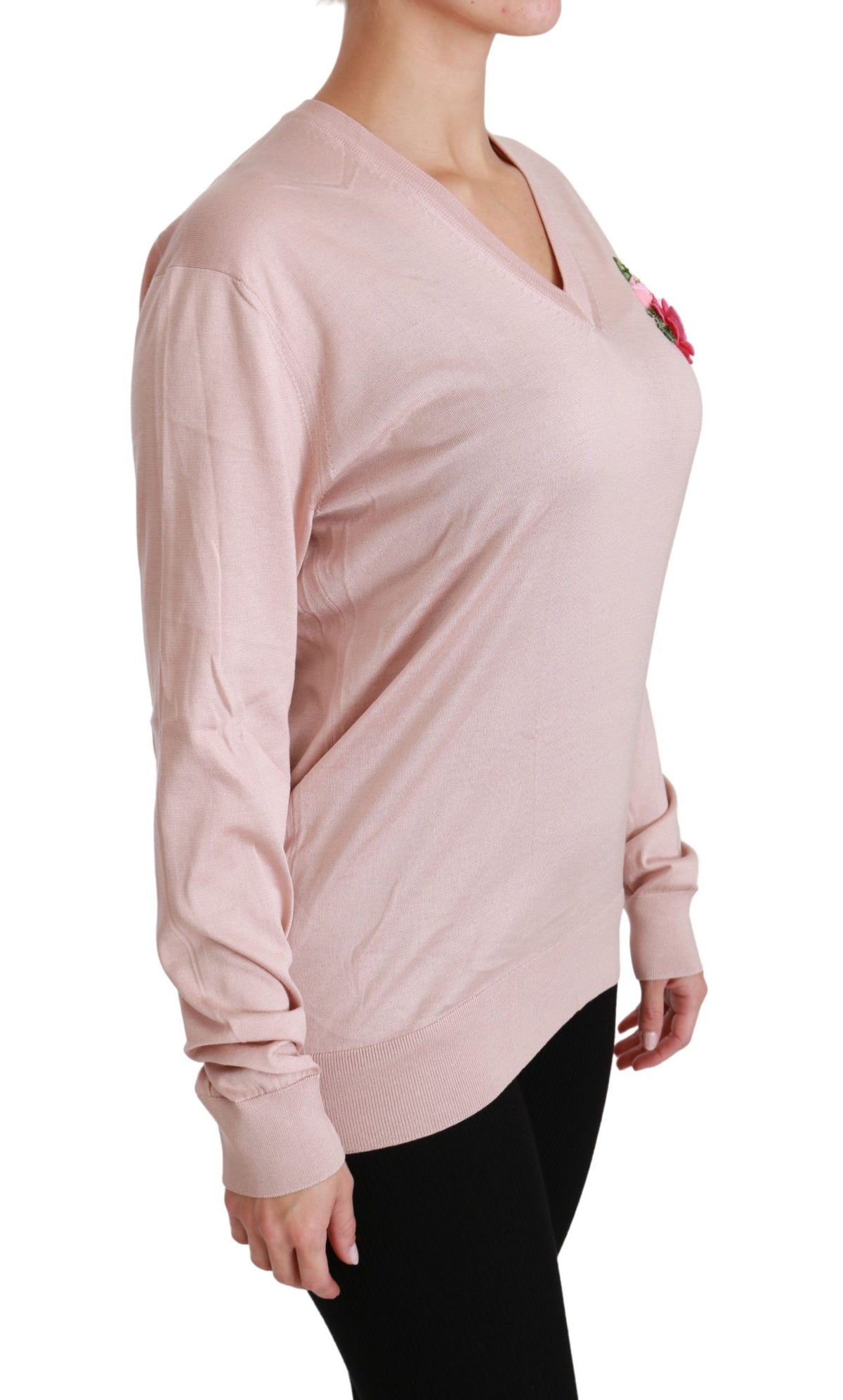 Dolce & Gabbana sweatshirts for women in pink, product view 2