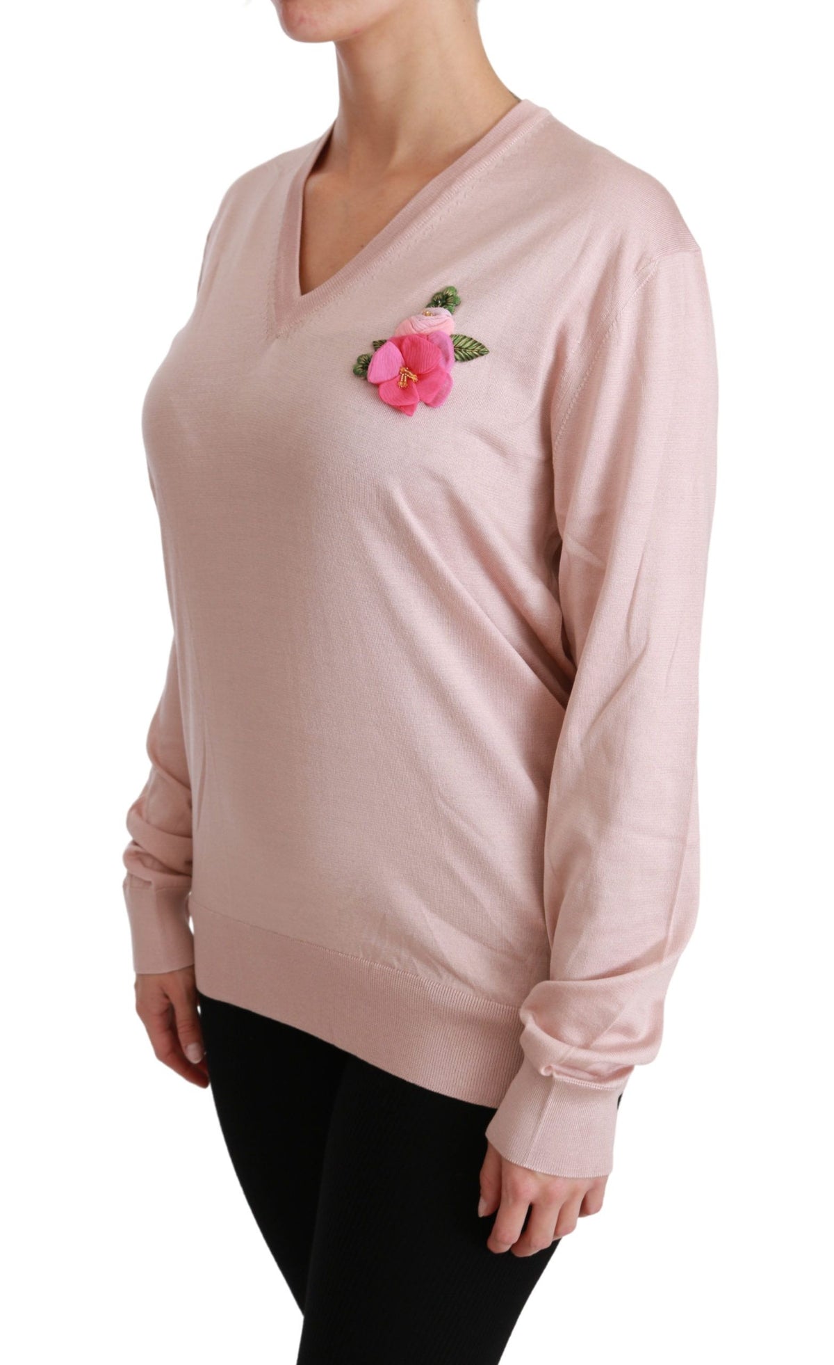 Dolce & Gabbana sweatshirts for women in pink, product view 3