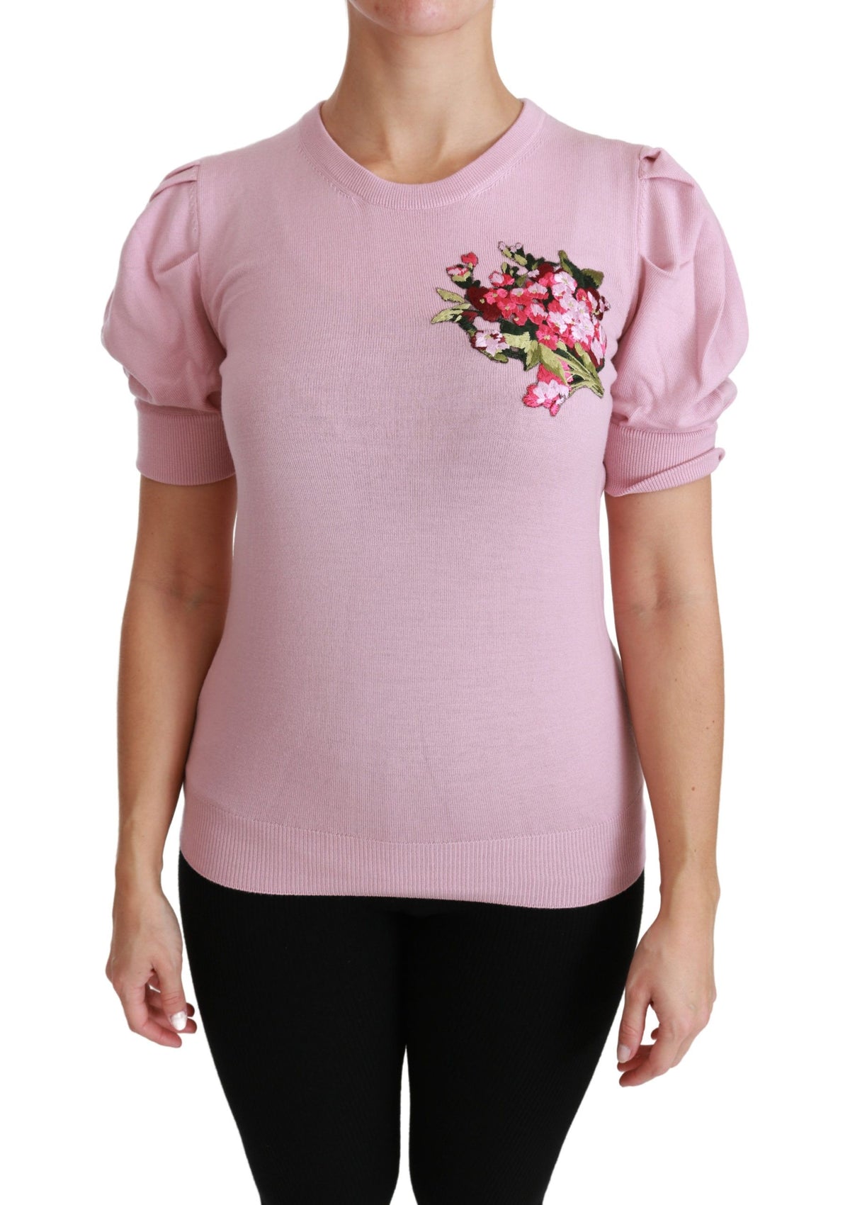 Dolce & Gabbana t-shirts for women in pink, product view 1