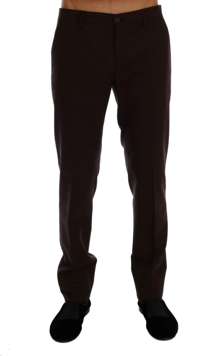 Dolce & Gabbana casual pants for men in purple, product view 1