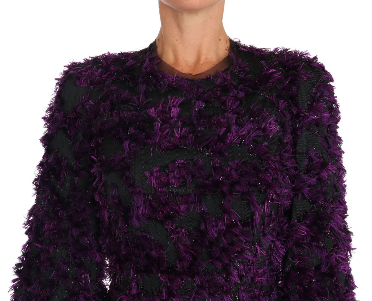 Dolce & Gabbana shortsleeve for women in purple, product view 4