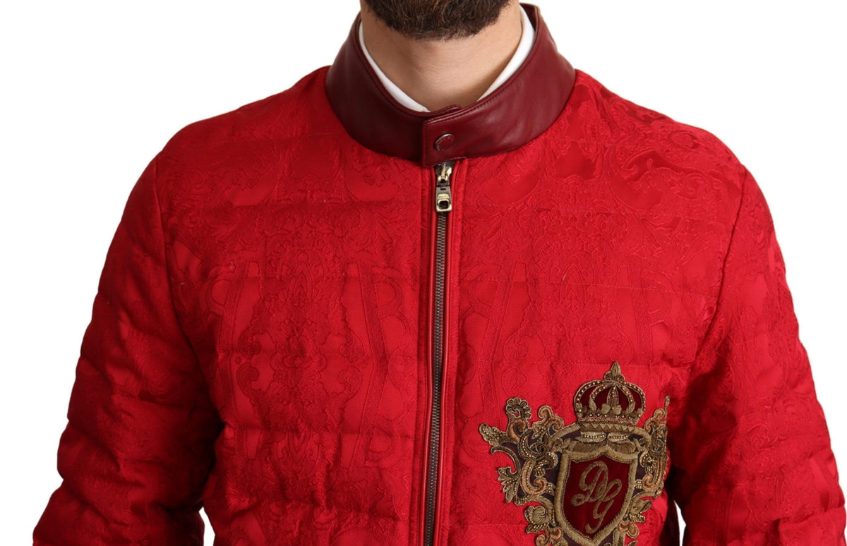 Dolce & Gabbana bombers for men in red, product view 4