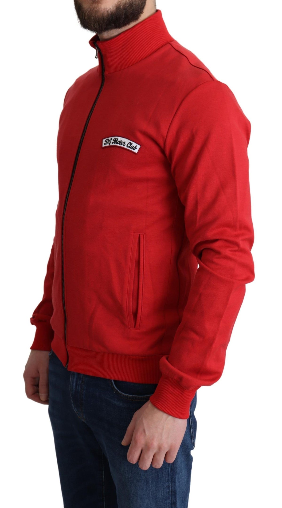 Dolce & Gabbana cardigans for men in red, product view 2