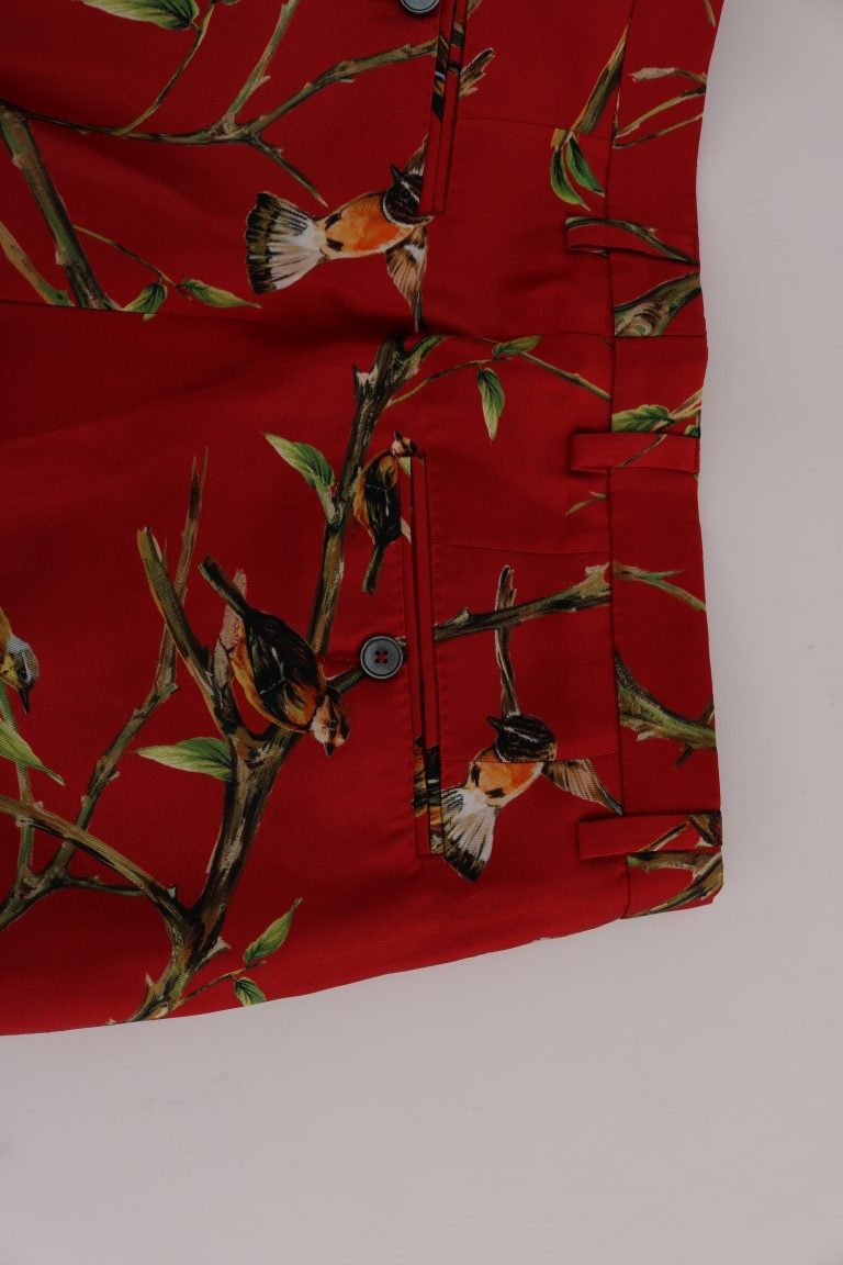 Dolce & Gabbana casual pants for men in red, product view 5