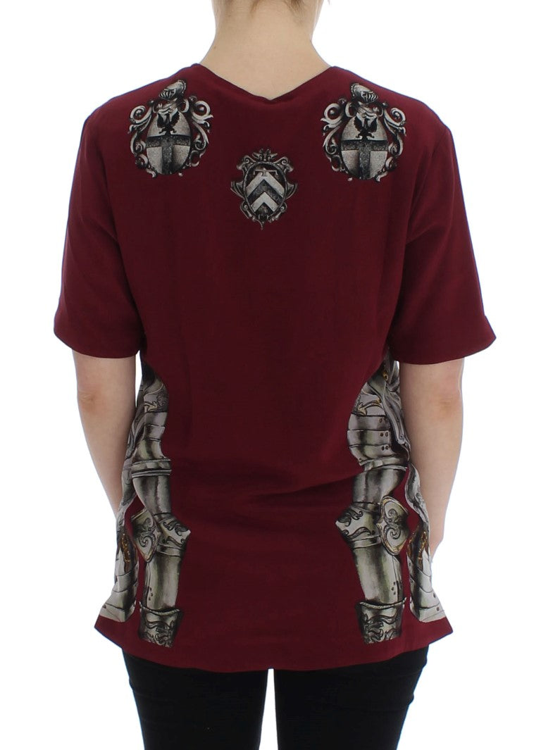 Dolce & Gabbana t-shirts for women in red, product view 3