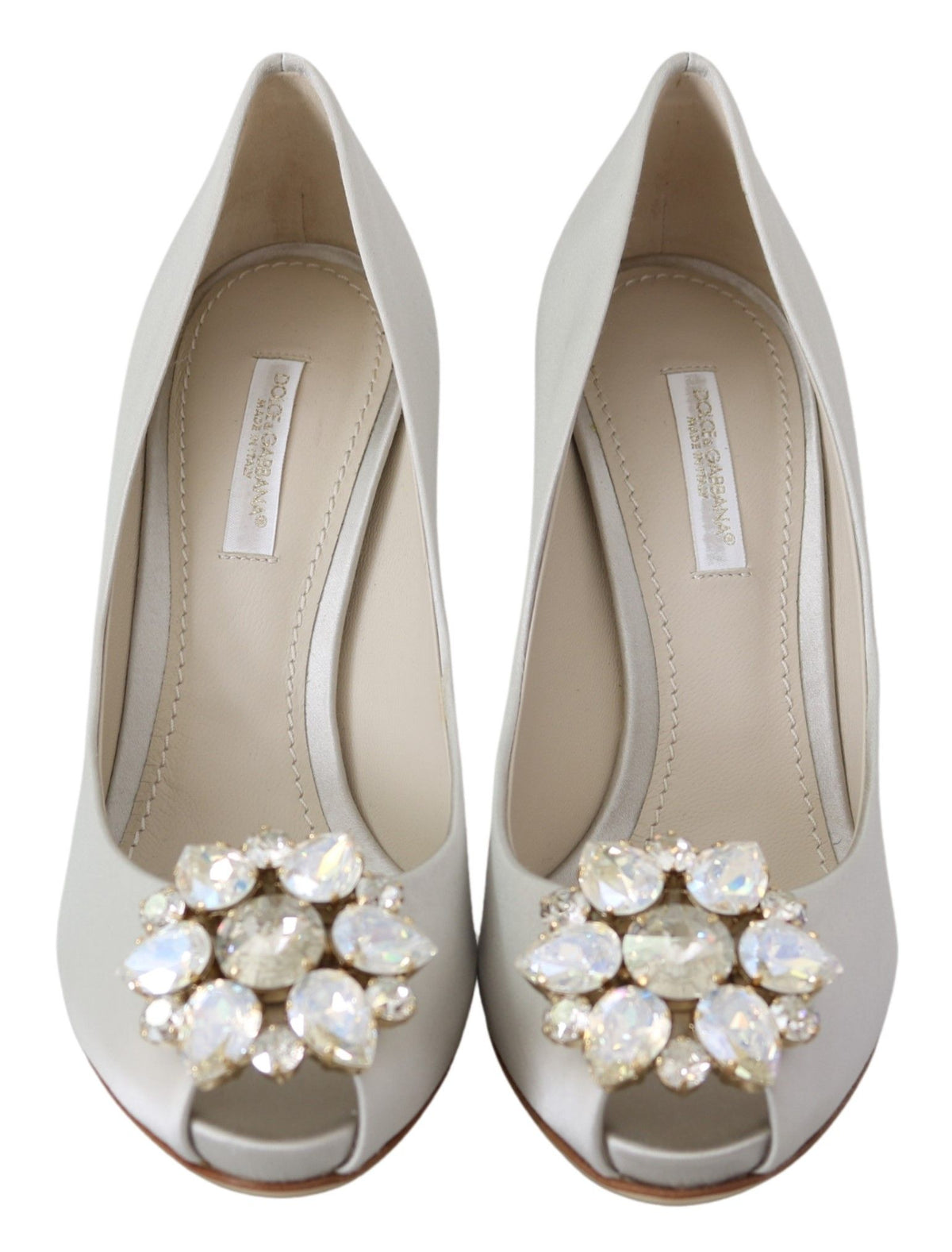 Dolce & Gabbana high heel for women in white, product view 4