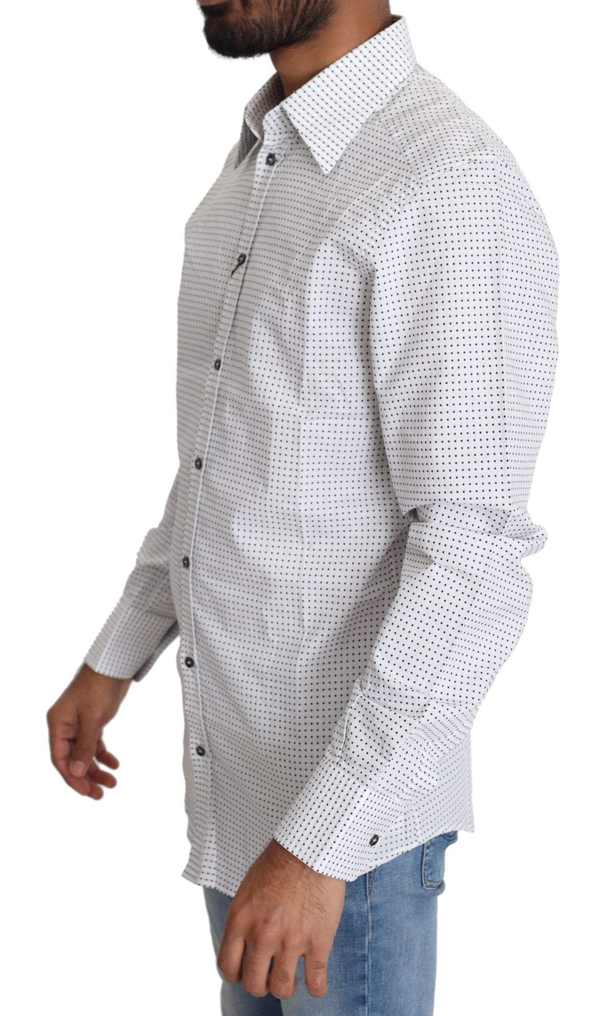 Dolce & Gabbana pattern for men in white, product view 4