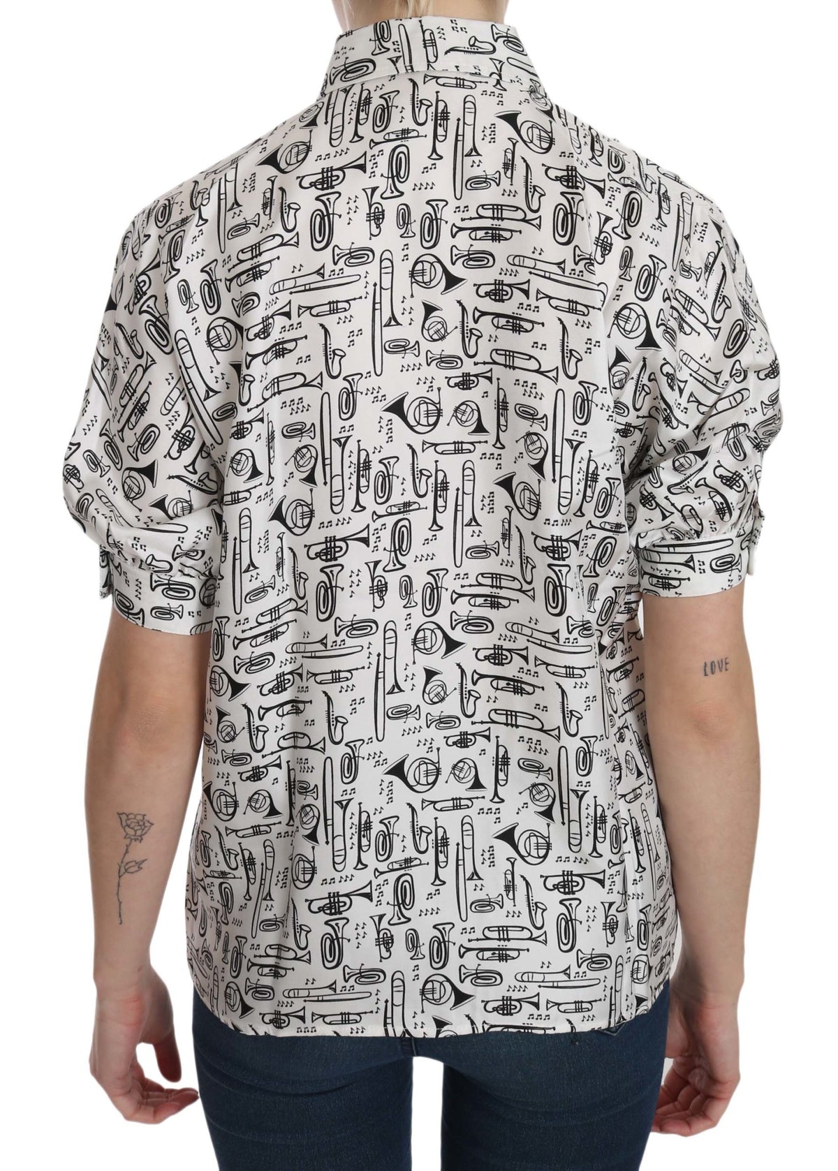 Dolce & Gabbana shortsleeve for women in white, product view 3