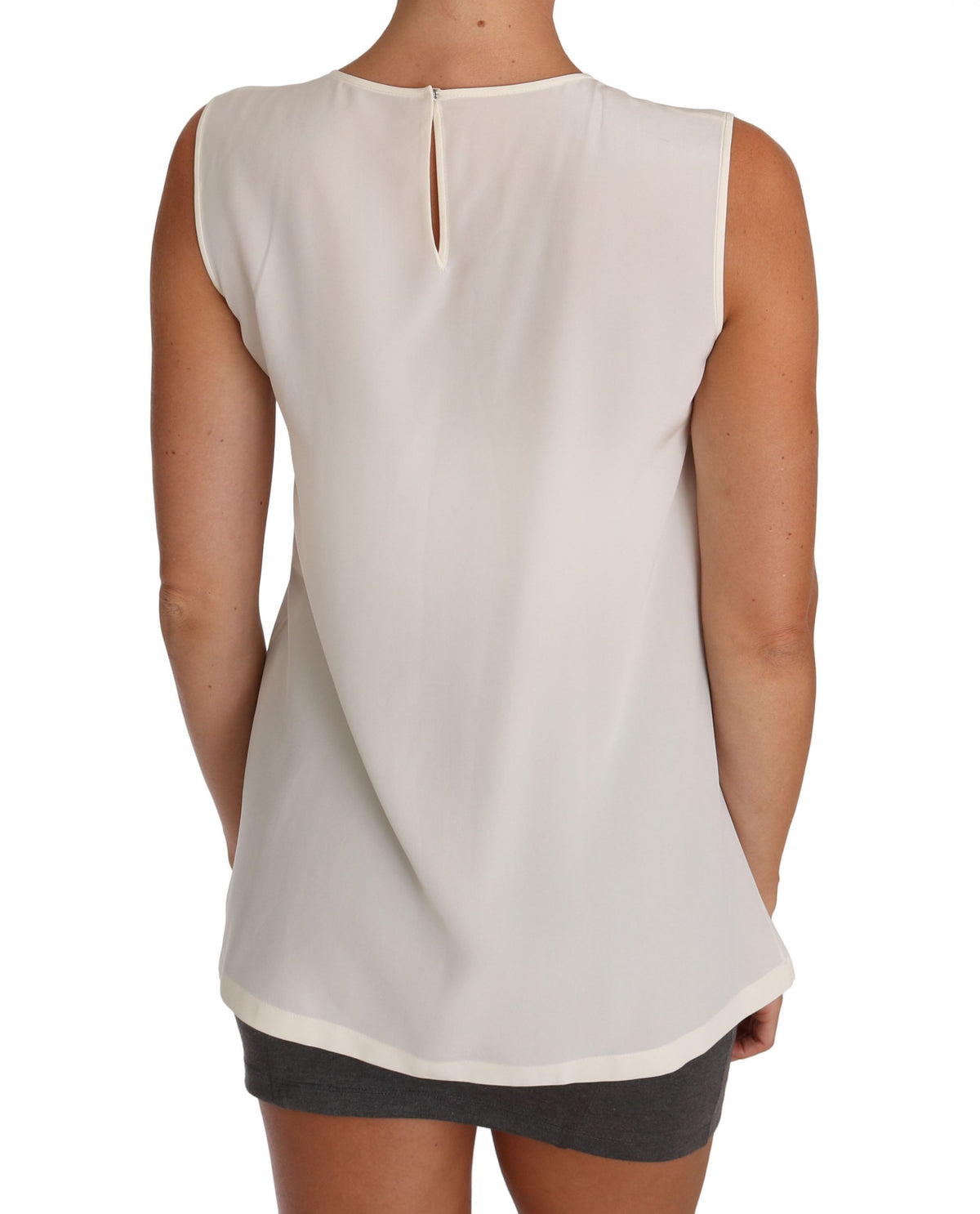 Dolce & Gabbana sleeveless for women in white, product view 2