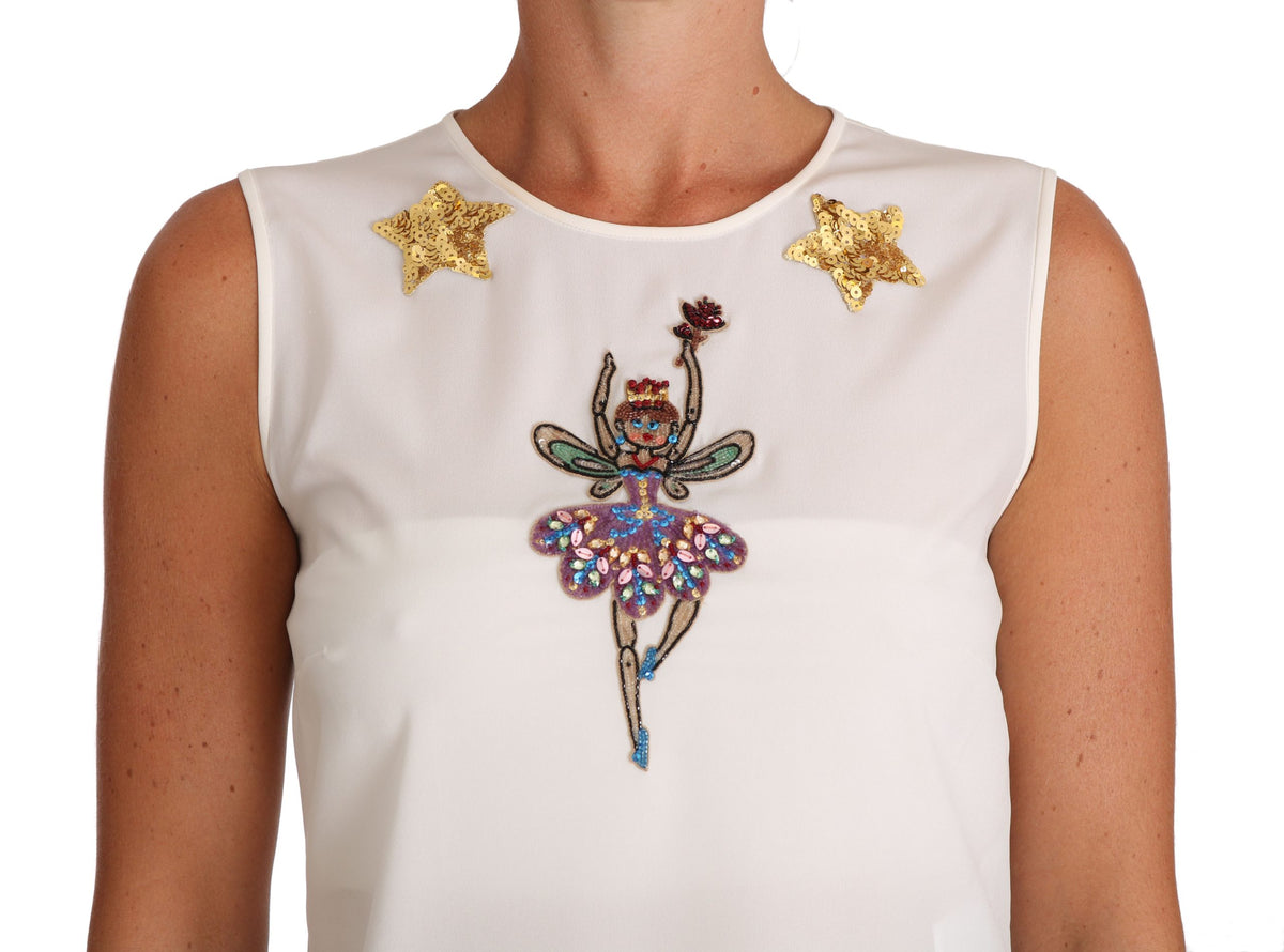 Dolce & Gabbana sleeveless for women in white, product view 2