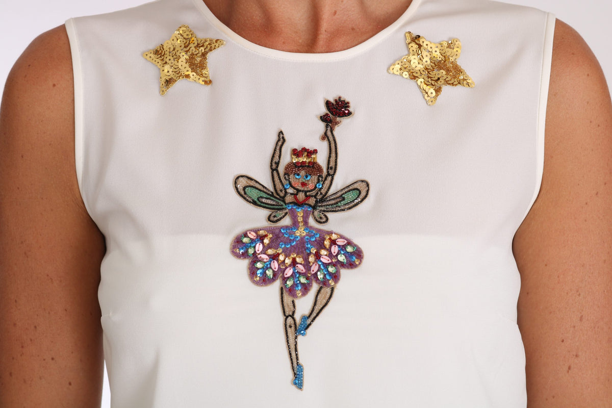 Dolce & Gabbana sleeveless for women in white, product view 3
