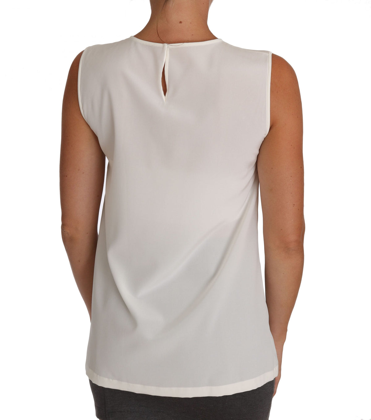 Dolce & Gabbana sleeveless for women in white, product view 5