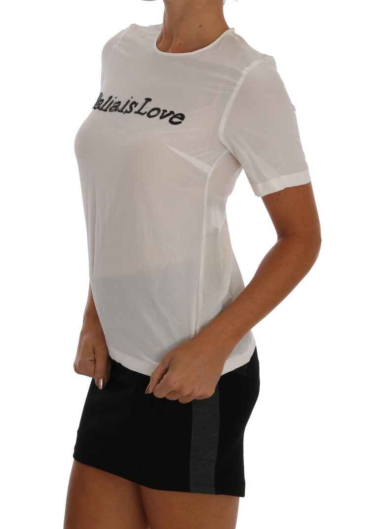 Dolce & Gabbana t-shirts for women in white, product view 2