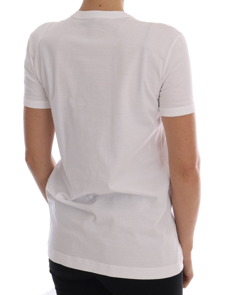 Dolce & Gabbana t-shirts for women in white, product view 3