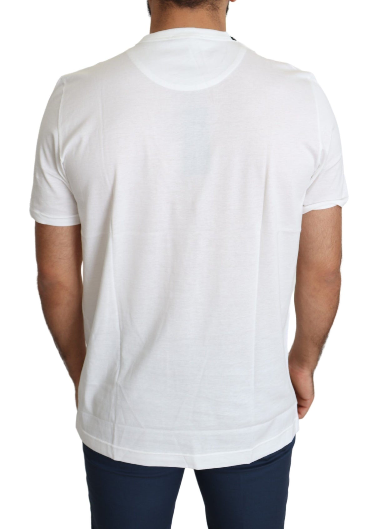 Dolce & Gabbana t-shirts for men in white, product view 3