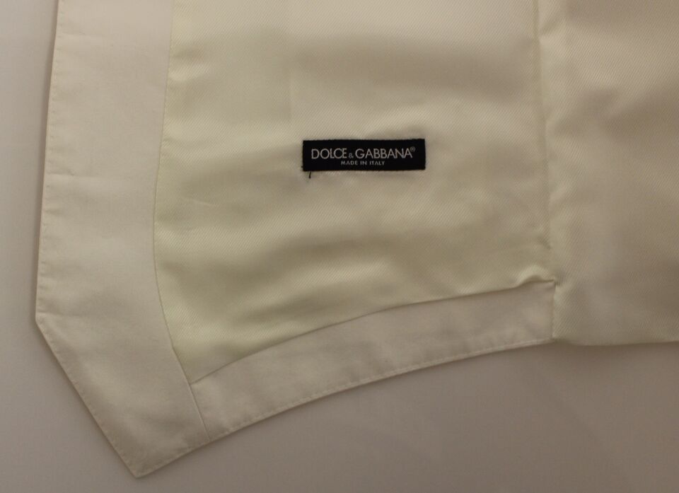 Dolce & Gabbana waistcoats for men in white, product view 6