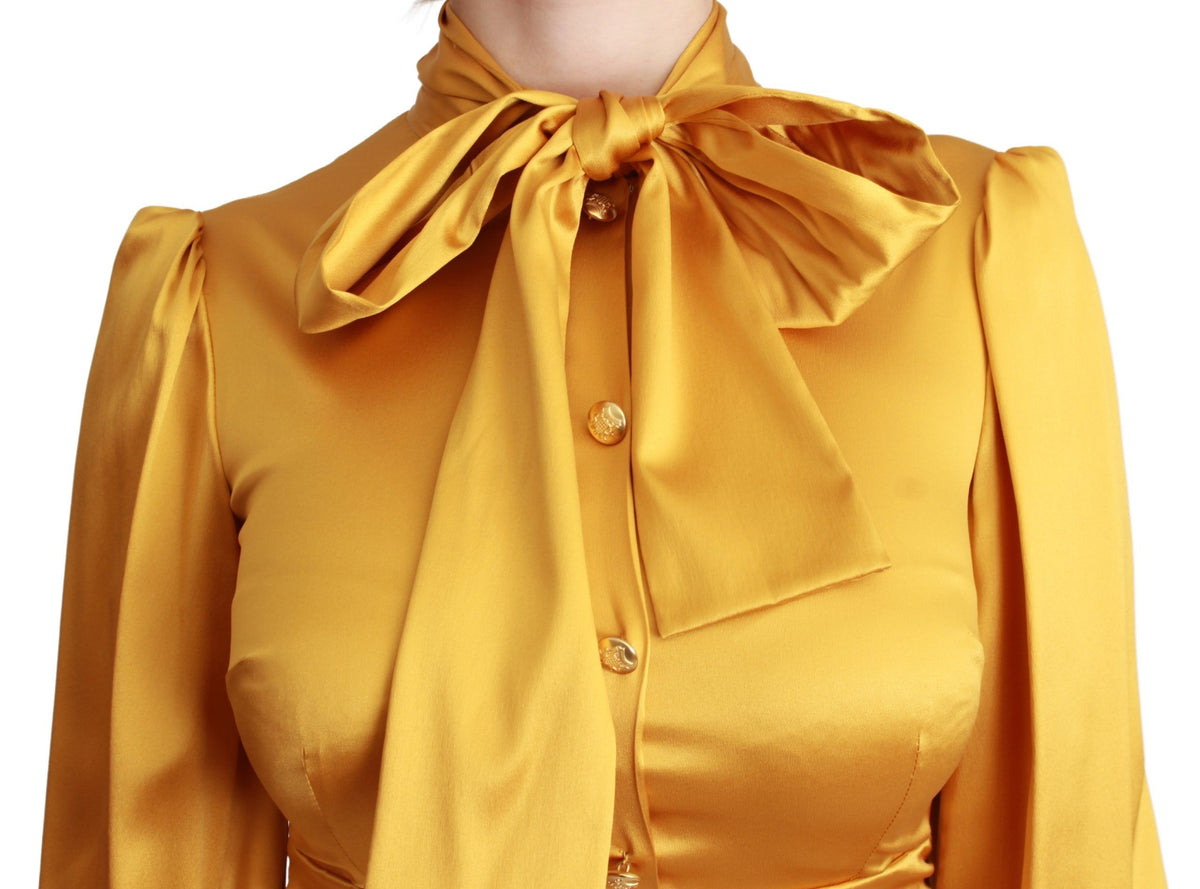 Dolce & Gabbana longsleeve for women in yellow, product view 5