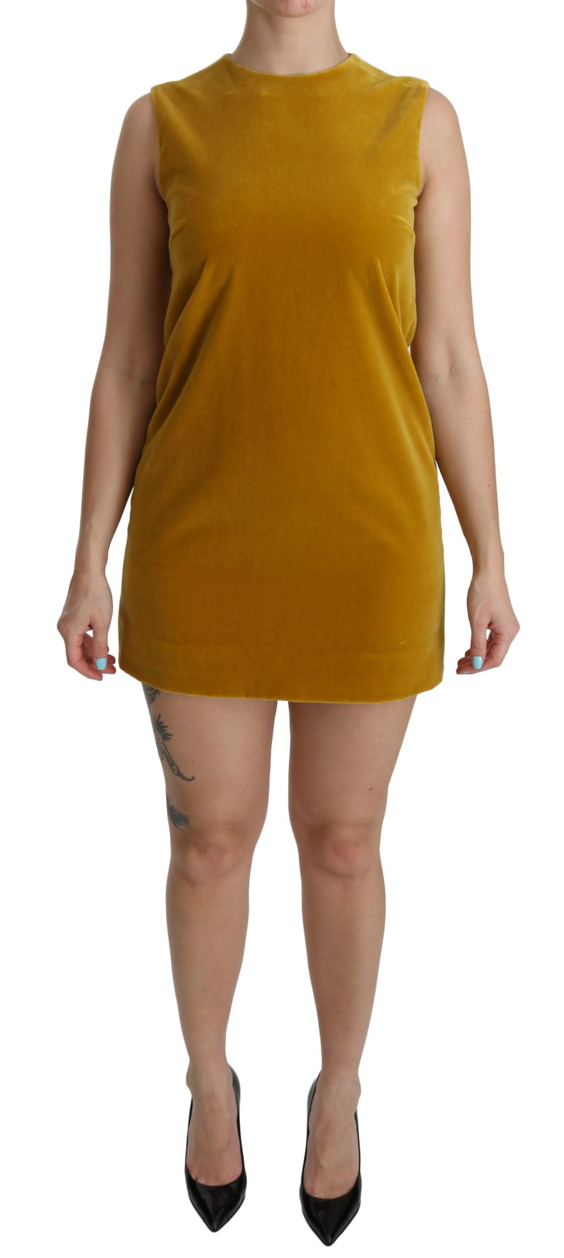Dolce & Gabbana sleeveless for women in yellow, product view 1