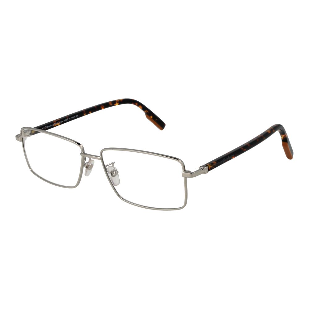 Ermenegildo Zegna glasses (frames) for men in silver, product view 1