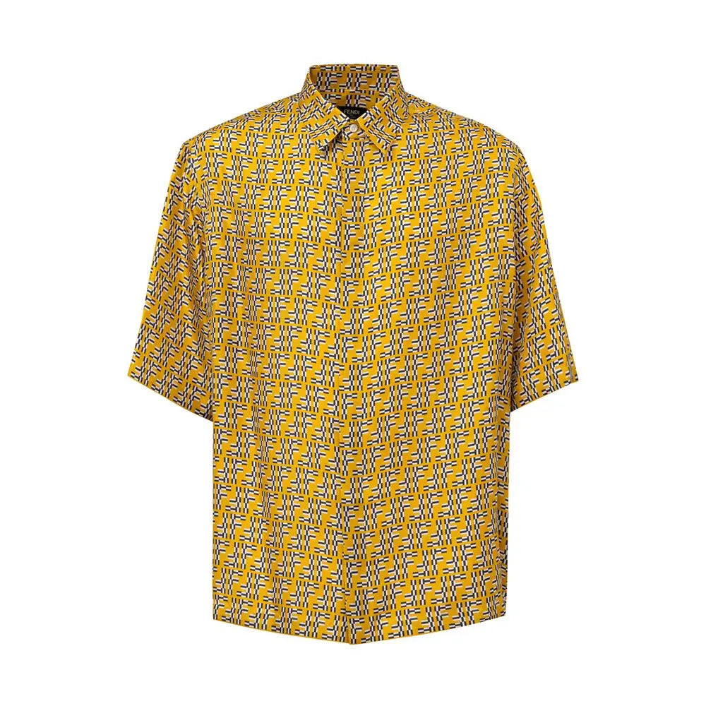 Fendi shortsleeve for men in yellow, product view 1
