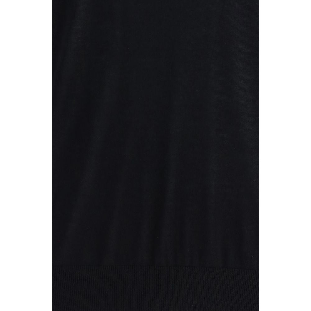 Giorgio Armani turtlenecks for men in black, product view 3