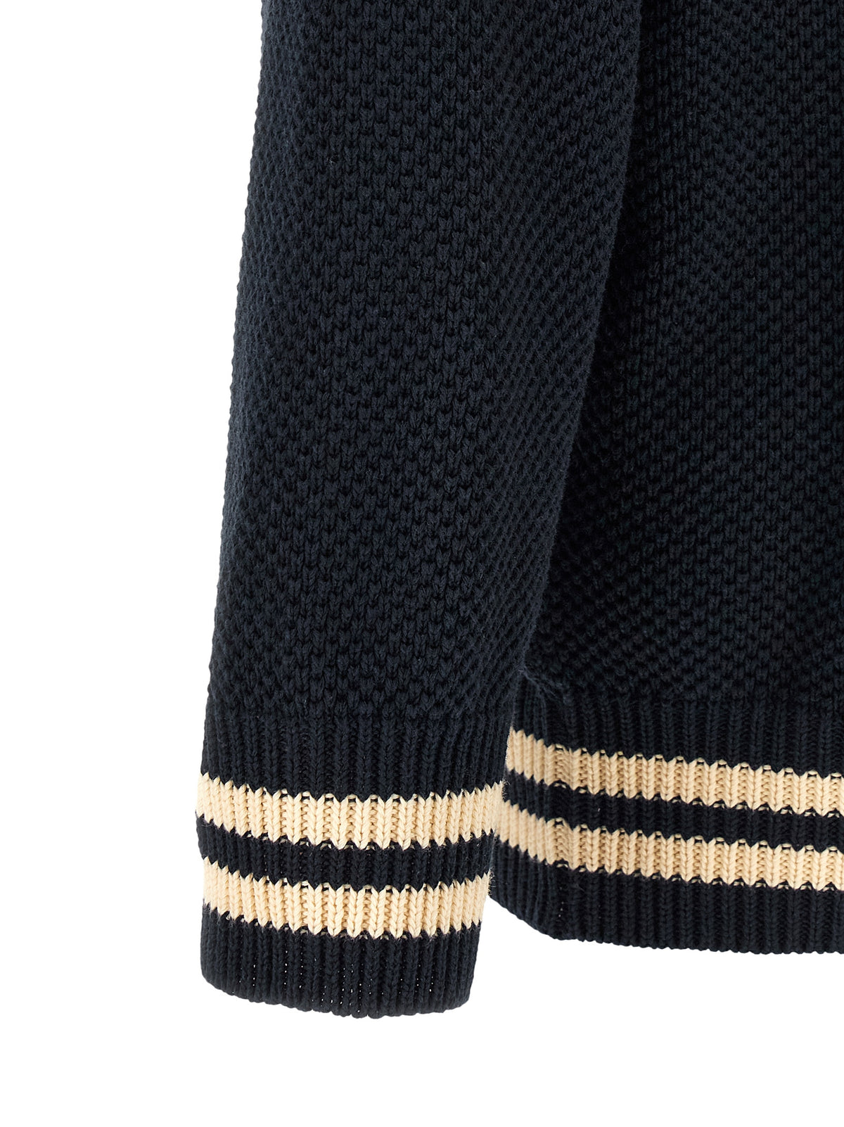 Golden Goose cardigans for men in blue, product view 4
