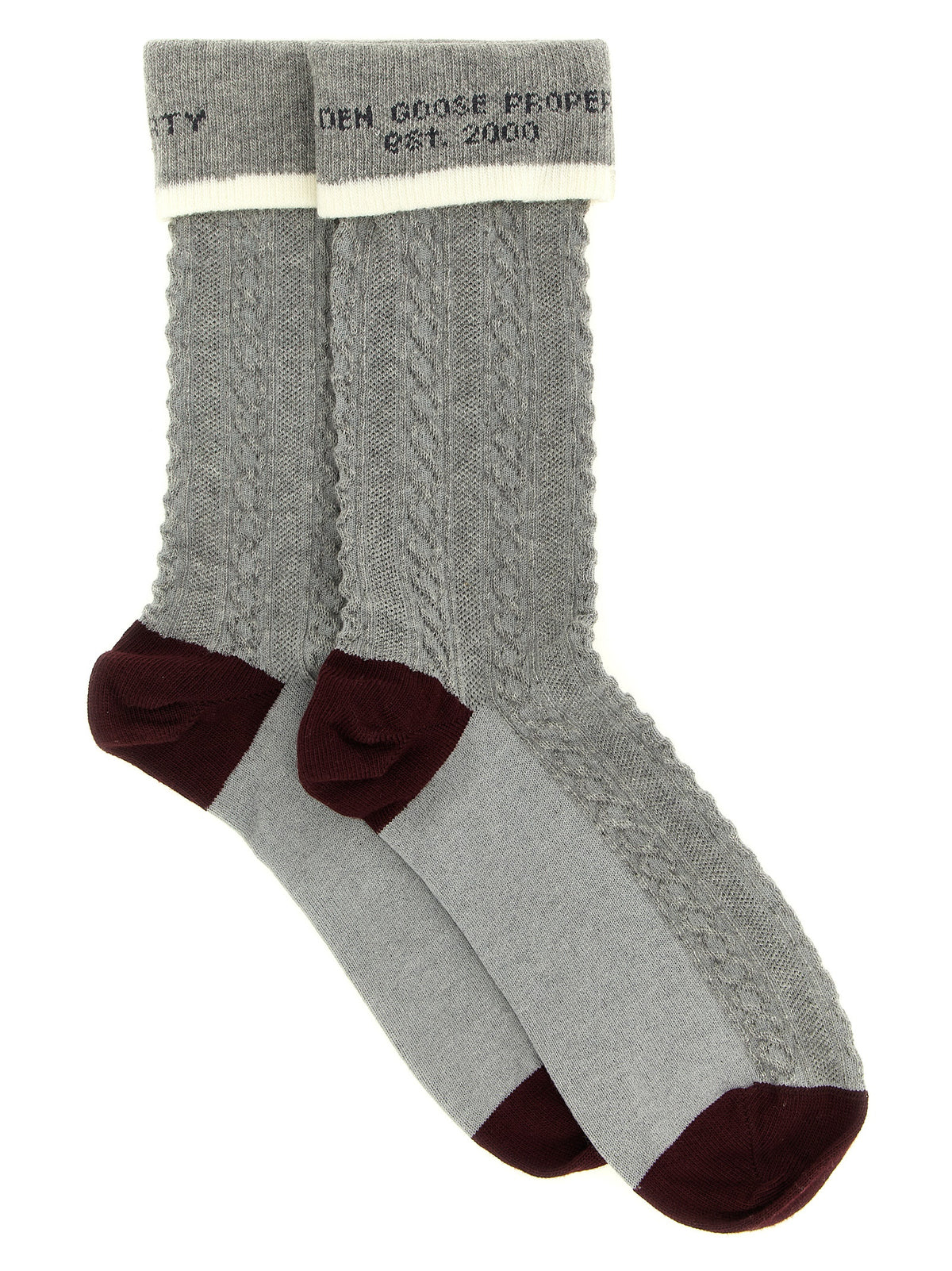 Golden Goose socks for women in gray, product view 1