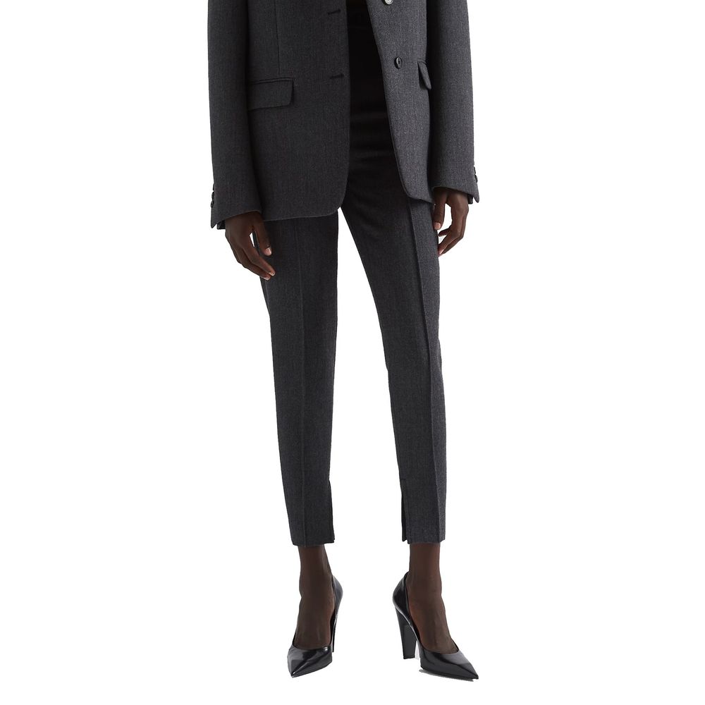 Prada pants for women in gray, product view 2