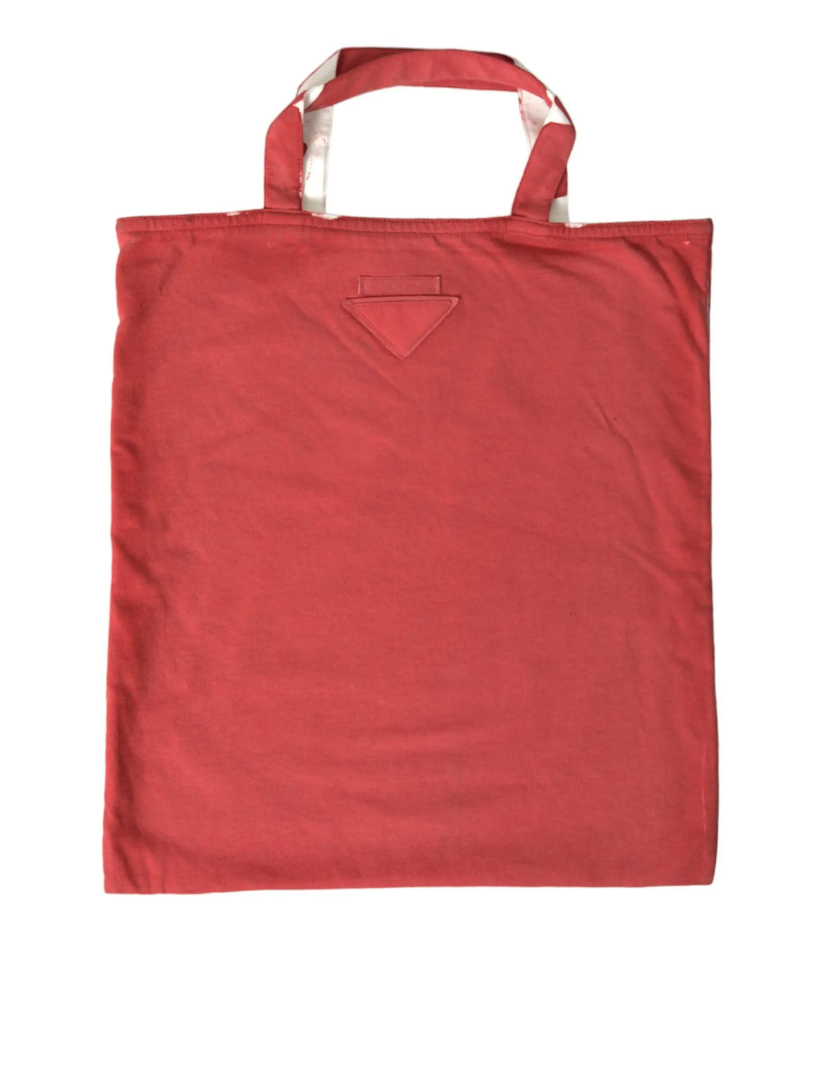 Prada tote bags for women in white and red, product view 1