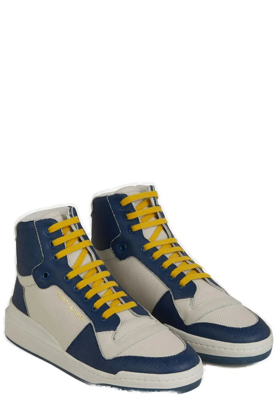 Saint Laurent high tops for men in blue, product view 3
