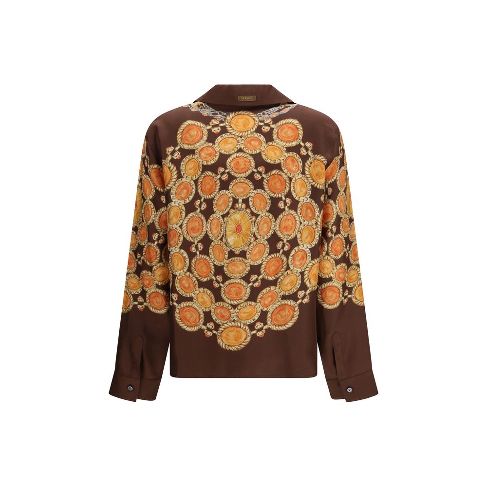 Versace pattern for women in brown, product view 2